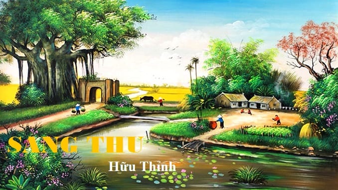 Phân tích bài thơ Sang thu của nhà thơ Hữu Thỉnh