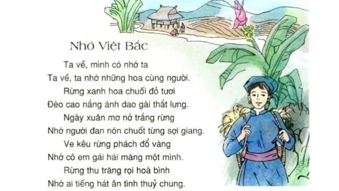 Văn mẫu lớp 12: Phân tích khổ 4 bài thơ Việt Bắc của Tố Hữu (7 mẫu)