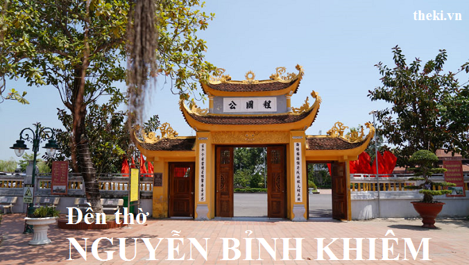 Thuyết minh về di tích đền thờ Nguyễn Bỉnh Khiêm ở Hải Phòng