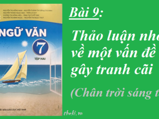 bai-9-thao-luan-nhom-ve-mot-van-de-gay-tranh-cai-sgk-ngu-van-7-tap-2-sach-chan-troi-sang-tạo